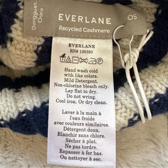 Everlane The Cashmere Rib Beanie - Picture 4 of 4